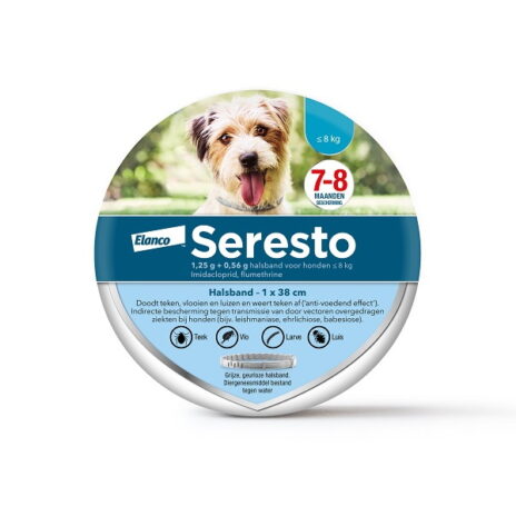Seresto halsband kleine hond (minder dan 8 kg) | 38 cm