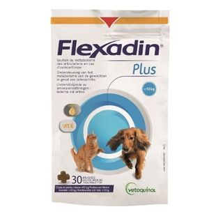 Flexadin Plus Mini <10kg | 90 kauwbrokjes