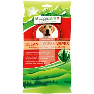 Bogacare Clean & Fresh Wipes 15 stuks | Hond