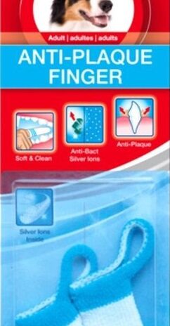 Bogadent Anti-Plaque Finger 2 stuks | Hond