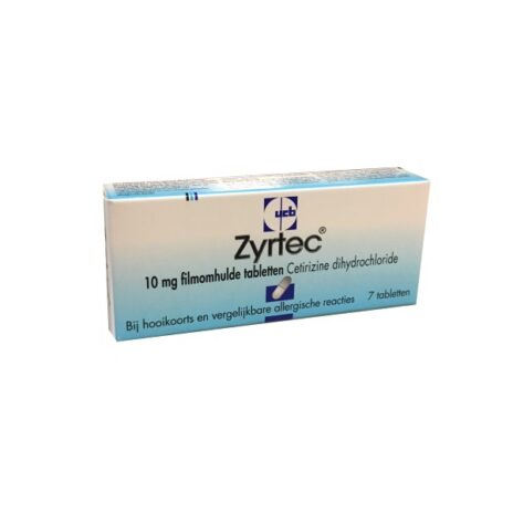 Zyrtec 10 mg | 7 tabletten