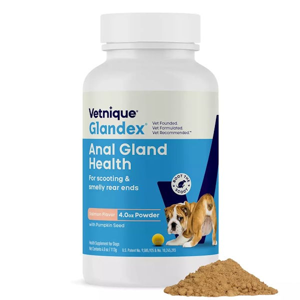 Glandex Powder | Vegan Salmon | 114 gram-0