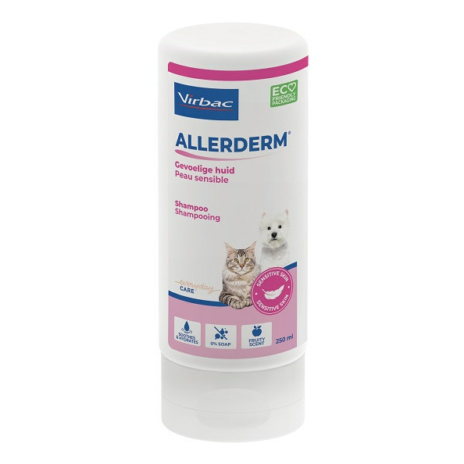 Allerderm gevoelige huid shampoo 250 ml