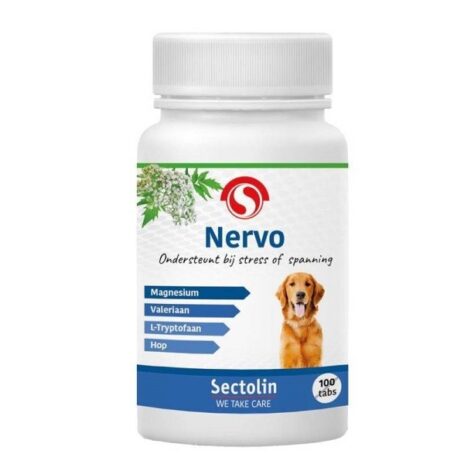Sectolin Nervo hond | 100 tabletten